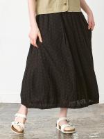 スープレコットンボーダー天竺　裾ラウンド長袖ロンT