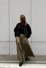 コットンベルギーリネン天竺×コットンヘンプガーゼ プルオーバー